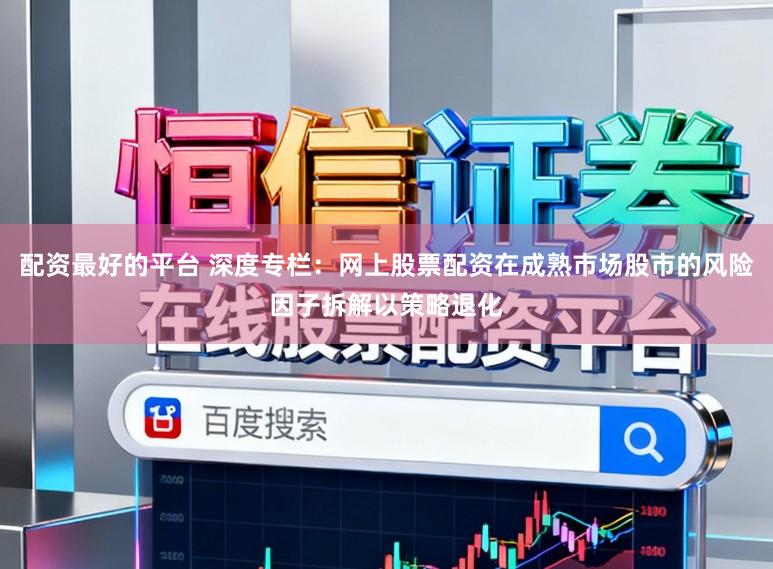 配资最好的平台 深度专栏：网上股票配资在成熟市场股市的风险因子拆解以策略退化