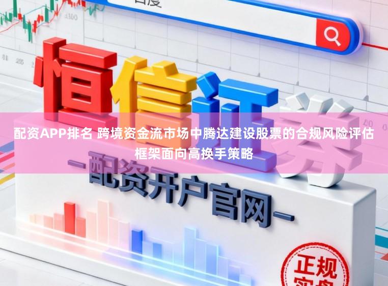 配资APP排名 跨境资金流市场中腾达建设股票的合规风险评估框架面向高换手策略
